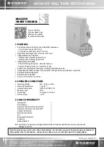 CABAC HNS220TD Owner'S Manual preview