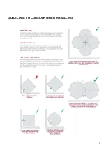 Предварительный просмотр 5 страницы CabanaCoast AXIS CANTILEVER Owner'S Manual