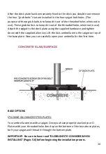 Предварительный просмотр 14 страницы CabanaCoast AXIS CANTILEVER Owner'S Manual