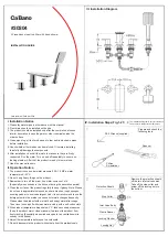 Preview for 1 page of Ca'Bano 30304 Installation Manual