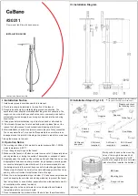 Ca'Bano 30311 Installation Manual предпросмотр