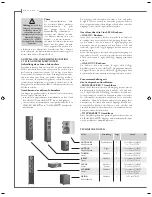 Preview for 14 page of CABASSE ALDERNEY MT31 Owner'S Manual