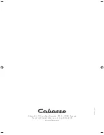 Preview for 16 page of CABASSE ALDERNEY MT31 Owner'S Manual