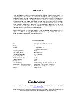 Preview for 2 page of CABASSE AMBROSE 3 - Brochure