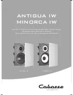 CABASSE ANTIGUA IW - Owner'S Manual предпросмотр