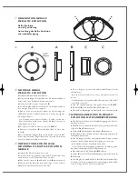 Предварительный просмотр 3 страницы CABASSE BALTIC EVOLUTION Manual