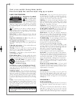 Предварительный просмотр 8 страницы CABASSE Cabrera MC40 Owner'S Manual