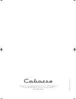 Preview for 16 page of CABASSE CABRERA - Owner'S Manual