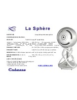 CABASSE LA SPHERE Datasheet предпросмотр