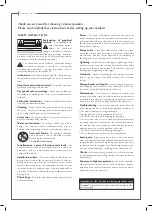 Preview for 7 page of CABASSE PACIFIC 3 Owner'S Manual