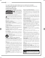 Preview for 5 page of CABASSE SANTORIN 30 I - Operating Instructions Manual