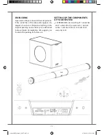 Предварительный просмотр 22 страницы CABASSE stream BAR Owner'S Manual