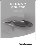 CABASSE STREAM source Owner'S Manual preview