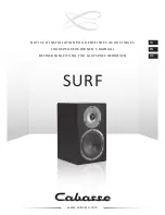 CABASSE SURF Owner'S Manual preview