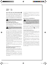 Preview for 13 page of CABASSE ZEF13 Owner'S Manual