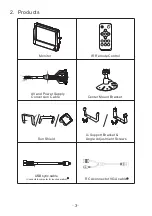 Preview for 6 page of CabCAM A-CC7M2CQR Operating Instructions Manual