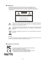 Предварительный просмотр 4 страницы CabCAM A-CDW7M1C Operating Instructions Manual