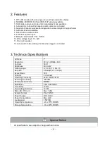 Предварительный просмотр 5 страницы CabCAM A-CDW7M1C Operating Instructions Manual