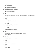 Предварительный просмотр 9 страницы CabCAM A-CDW7M1C Operating Instructions Manual