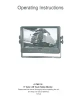 CabCAM A-TM9138 Operating Instructions Manual предпросмотр