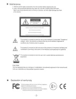 Предварительный просмотр 3 страницы CabCAM A-TM9138 Operating Instructions Manual