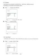 Предварительный просмотр 13 страницы CabCAM A-TM9138 Operating Instructions Manual