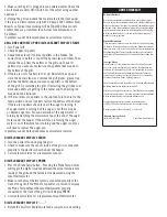 Предварительный просмотр 10 страницы Cabela's 541835 Warning & Instruction Booklet