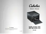 Cabela's 55B30BP Owner'S Manual preview