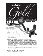 Cabela's Gold Owner'S Manual preview