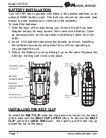 Preview for 7 page of Cabela's Midland X-tra Talk GXT781 Owner'S Manual