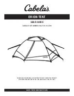 Cabela's ORION Gear Manual preview