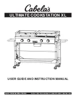 Cabela's ULTIMATE COOKSTATION XL User Manual And Instruction Manual preview