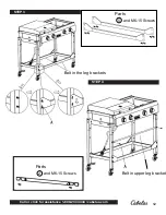 Предварительный просмотр 13 страницы Cabela's ULTIMATE COOKSTATION XL User Manual And Instruction Manual