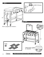 Предварительный просмотр 14 страницы Cabela's ULTIMATE COOKSTATION XL User Manual And Instruction Manual