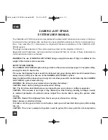 Preview for 22 page of Caberg just speak Safety And Instructions For Use