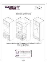 Preview for 1 page of CABINETS TO GO Findley & Myers OC3384 Assembly Instructions Manual