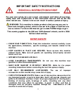 Preview for 2 page of CabKing 8V1 Instruction Manual