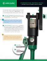 Preview for 1 page of Cable Bullet YYQ-300 Instructions