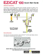 Preview for 2 page of Cable Detection EziCAT 100 Quick Start Manual