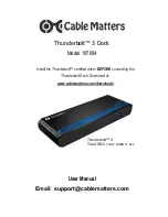 cable matters 107004 User Manual preview