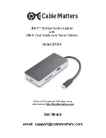 cable matters 201044 User Manual preview