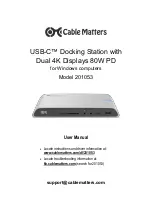 cable matters 201053 User Manual preview