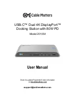 cable matters 201054 User Manual preview