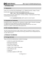 Preview for 3 page of cable matters 201078 User Manual