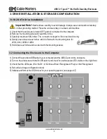 Preview for 5 page of cable matters 201078 User Manual