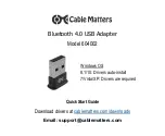 cable matters 604002 Quick Start Manual предпросмотр