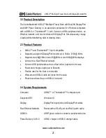 Preview for 4 page of cable matters USB-C 201055 User Manual