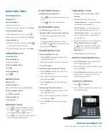 Preview for 2 page of Cable One Sparklight YEALINK T53W Quick Start Manual