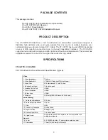 Preview for 2 page of Cable-Tronix CT-CATTX Installation Manual