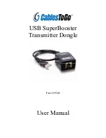 Предварительный просмотр 1 страницы Cables to Go 29348 User Manual